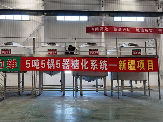 盐湖精酿啤酒设备厂—5吨精酿啤酒设备—新疆项目